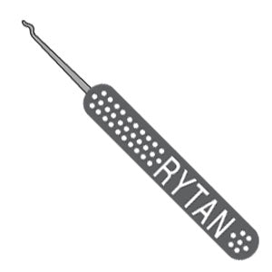 Rytan Slim-Line Standard Gray 1/2 Rake Lock Pick SLP-16
