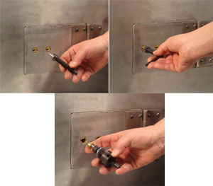 Nose Puller Kit for Safe Deposit Box Locks NP-4B
