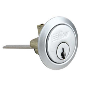 605 Rim Cylinder with Kwikset Keyway, 5 Pin, 28 Aluminum Finish 605KW-28-41 KD