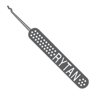 Rytan Slim-Line Standard Gray 3/4 Rake Lock Pick SLP-15