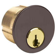 1" Mortise Cylinder Schlage Keyway Dark Bronze Finish 7165SC1-10B-KA2