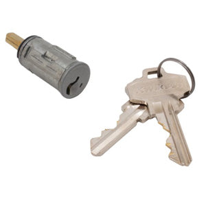 SC1 Keyway Kwikset SmartKey Replacement Cylinder with Silver Finish for Exterior Double Cylinder Deadbolts 85170-003