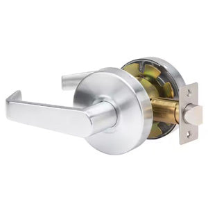 Grade 2 Commercial Lever Handle Lockset Passage Function GAL-1110L-R-626