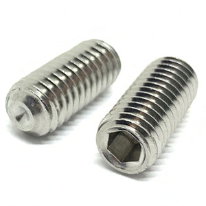 ALLEN HEAD Mortise Cylinder Stainless Steel Retaining Screws Pack of 10 (5 Long and 5 Standard)