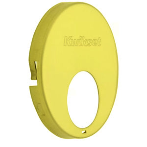KW83389-001 Kwikset Key Control Deadbolt Cylinder Cover - Polished Brass
