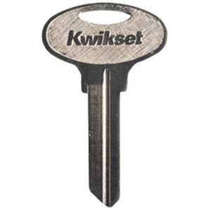 83559 Kwikset Large Bow Nickel Plated Brass Key Blank 6-Pin Sold 1 Each