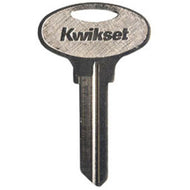 83559 Kwikset KW1/KW5 Keyway Large Bow Nickel Plated Brass Key Blank 6-Pin Sold 1 Each - Foley-Belsaw Locksmithing 83559 1.00 USD