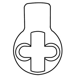 863T Adams-Rite 4070 Mortise Cylinder Cam **Sold 1 Each**