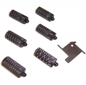 Set of 6 Framon Spacing Blocks for the FRA-1 and FRA-2 Code Machines FSB1001