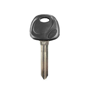 HY14-P Hyundai Plastic Head Nickel-Plated Brass Key Blanks Bag of 5