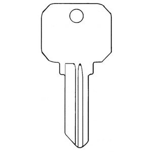 NB-SC1 Plain Neuter Bow Brass Key Blanks Box of 50