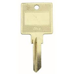 Hotel Key Blank HANS-WR3/WR4/WR5 Bag of 10 Nickel Silver Key Blanks