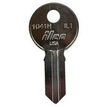 1041H IL1 Bag of 10 Nickel Plated Brass Key Blanks