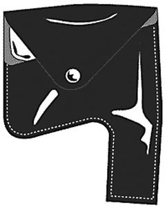 Leather Holster for Pistol Pick Lock Pick Gun HPG-CASE