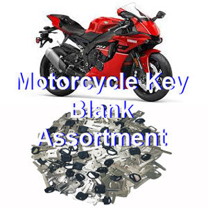 Motorcycle Key Blank Assortment 310 key blanks 151-00-8X