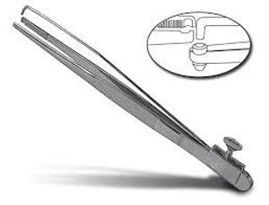 Head & Shank Locking Tweezers