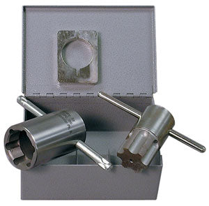 Mortise Cylinder Lock Tap & Die Set CLTD-5