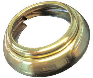 Stamped Adjustable Collar Brass Finish 861A-03-10