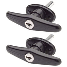 Pickup Topper T-Handle Locks Black (2 Locks - Keyed Alike)