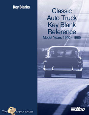 Classic Auto/Truck Key Blank Reference Manual