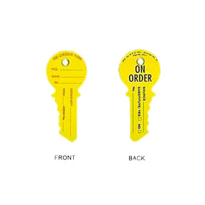 Key Blank Inventory Control Tags INV-1 Package of 100