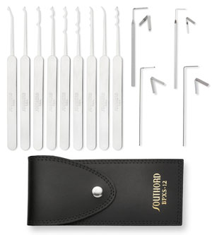 BPXS-12 Pagoda Pick Set – Foley-Belsaw Locksmithing