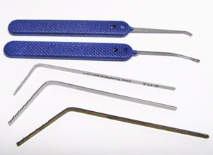 SFIC Picking Tool Set with Special I-Core Tension Tools and Two Picks