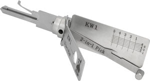 Lishi Best SFIC 2-in-1 Pick and Decoder for Best 6 pin Locks with A Keyway