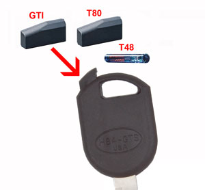 Look-Alike Transponder Starter Key Kit 0514GTS-00-41