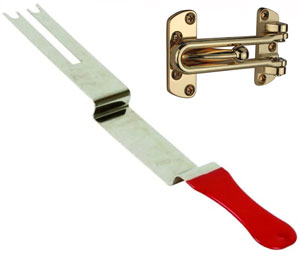 Flip Guard / Swing Bar Door Guard Bypass Tool