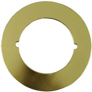 3-1/2" Scar Plate Polished Brass 50135-3