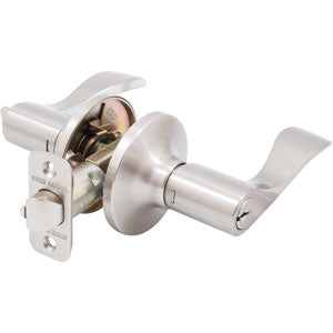SC1 Satin Nickel Lever Handle Lock HL500455 **CLOSE-OUT**