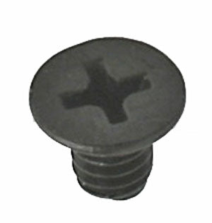 Aluminum Storefront Mortise Lock Faceplate Mounting Screws Black Pack of 10 LS-16