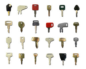 Heavy Equipment Keys 24 Key Set BDEKS24