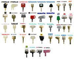 Heavy Equipment Pre-cut Keys 40 Key Set BDEKS40