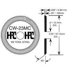 CW-23MC Cutter for HPC Speedex 9160MC & 9180MC