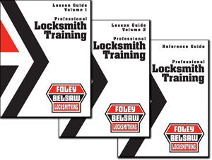 Professional Locksmith Lesson Book and Business and Reference Guides Print Versions