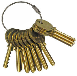 6pc ULTIMATE BUMP KEYS, Lock Bumping