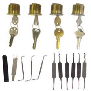 Advanced Lock Picking Online Course with Pick Set, Practice Locks, and Printed Text Book