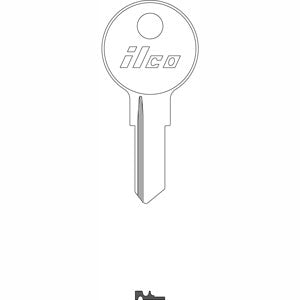 M54G Bag of 10 Nickel Plated Brass Key Blanks – Foley-Belsaw Locksmithing