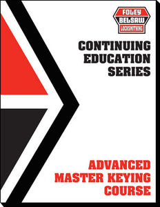 Advanced Master Keying Printed Text Book Only