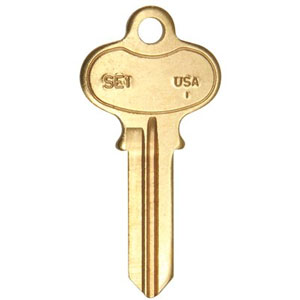 SE1 1022 Box of 50 Brass Key Blanks