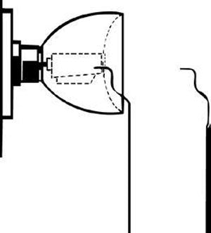 TR-22 Medium Tension Wrench for Tulip-Shaped Knobs