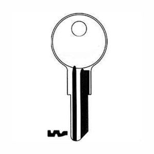 Y14 O1122AR Box of 50 Brass Key Blanks