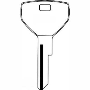 Y153 P1786 Box of 50 Nickel Plated Key Blanks