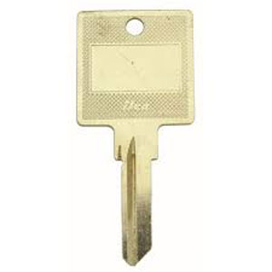 Hotel Key KW1 Box of 50 Nickel Silver Key Blanks