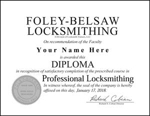 Diploma Hard Copy with Embossed Seal